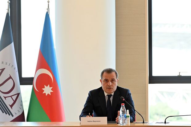 Ceyhun Bayramov Aİ ölkələrinin respublikamızdakı diplomatik nümayəndəliklərinin rəhbərləri ilə görüşüb – FOTO
