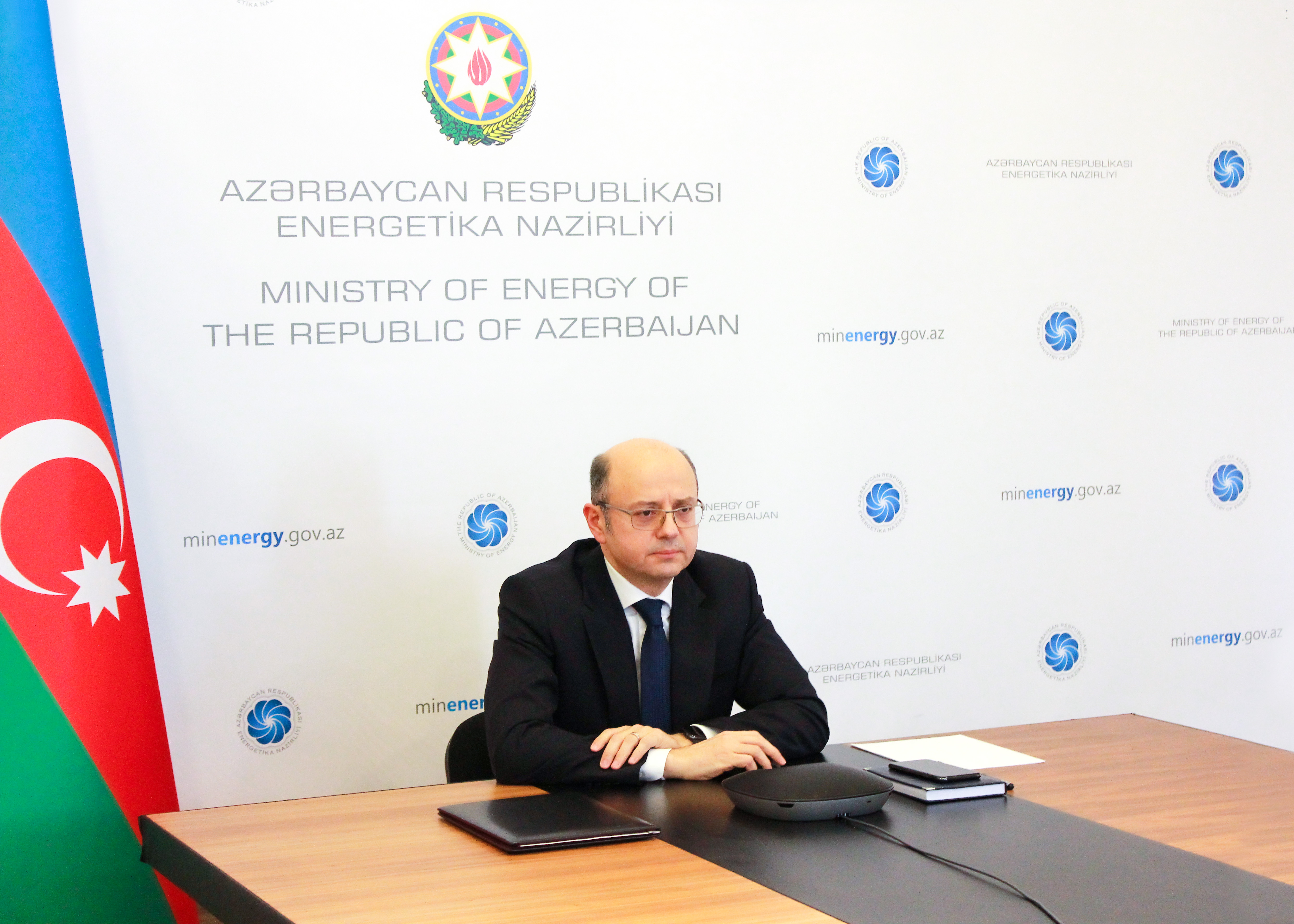 Energetika naziri “Yüksəliş” müsabiqəsi çərçivəsində təşkil edilmiş vebinarda təqdimatla çıxış edib