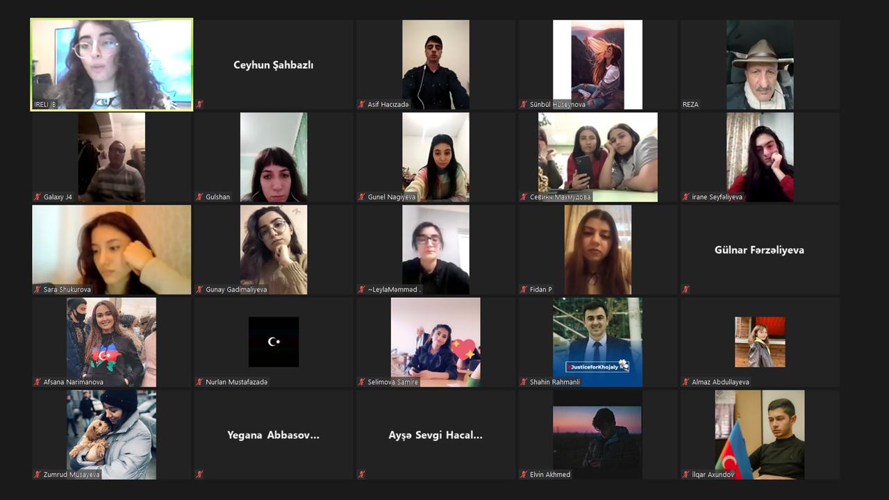 “İrəli” təşkilatı məşhur fotojurnalist Reza Deqati ilə görüşüb
