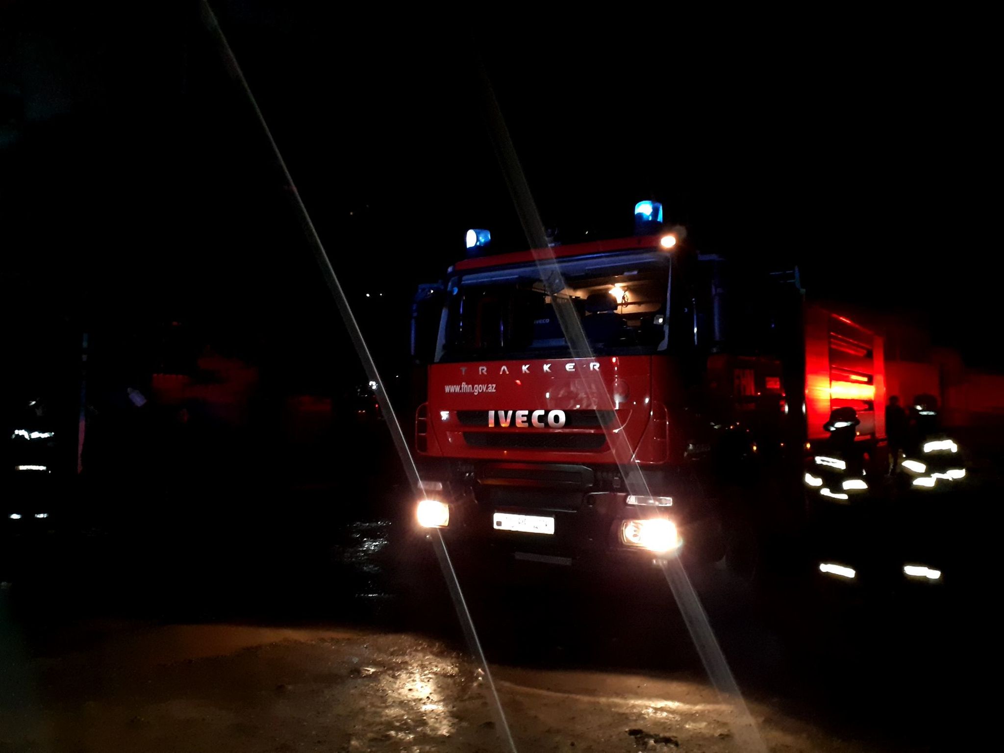 Gəncədə yaşayış evi 4 cü dəfə yandı-FOTO