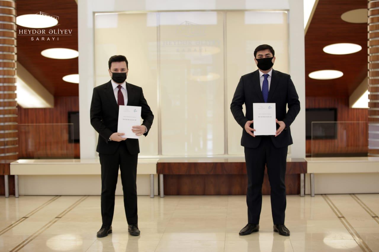 Heydər Əliyev Sarayı ilə “Davam” arasında memorandum imzalandı - FOTO