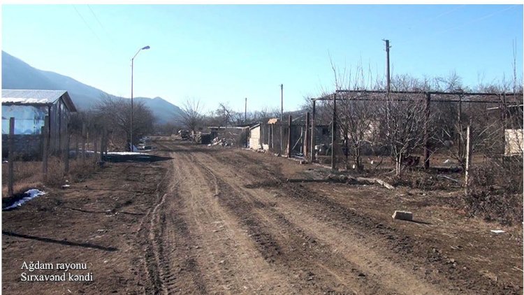 Ağdamın Sırxavənd kəndindən VİDEOREPORTAJ