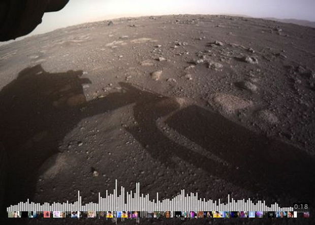 Mars səthindən ilk səs yazısı paylaşıldı - AUDİO