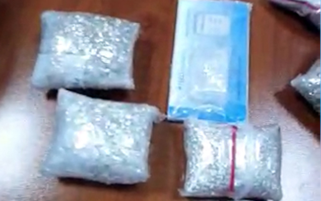 Ankaradan Bakıya külli miqdarda brilliant qaşlar keçirmək istədi - Video