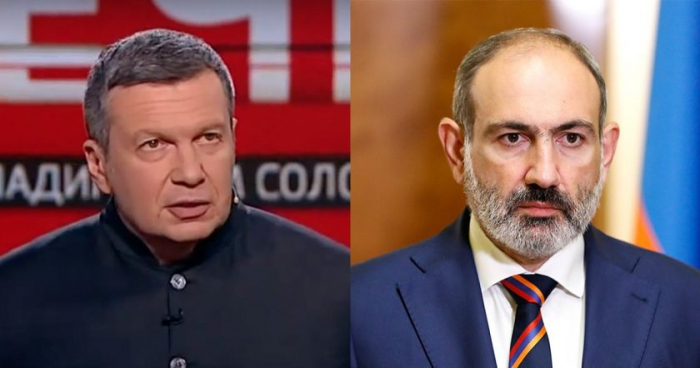 “Paşinyan tamamilə uğursuz oldu” - Solovyov