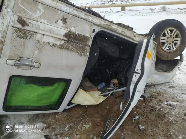 CBC TV-nin əməkdaşları qəzaya düşdülər - FOTO