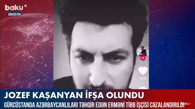 Gürcüstanda azərbaycanlıları təhqir edən erməni tibb işçisi cəzalandırıldı - VİDEO