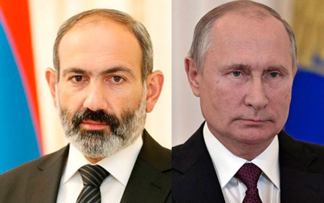 Paşinyan yenə Putinə zəng etdi
