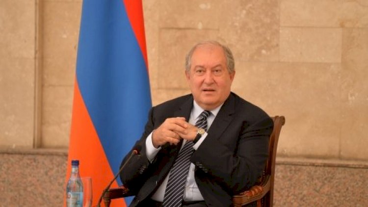 Prezident Sarkisyan mitinq öncəsi ermənilərə müraciət etdi