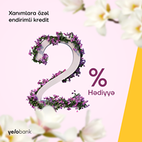 Yelo Bank-dan 8 mart kampaniyası