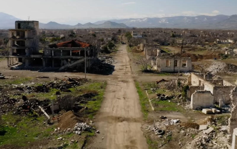 BBC Ağdamdan reportaj hazırladı - Video