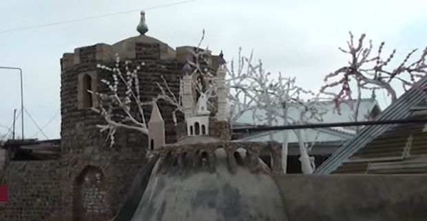 Şuşa məscidi və Xudafərin körpüsünün maketi hazırlandı - VİDEO