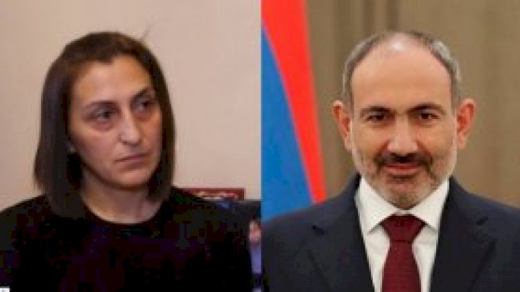 Erməni qadınlar Paşinyanın təbrikini qəbul etmədilər - Foto