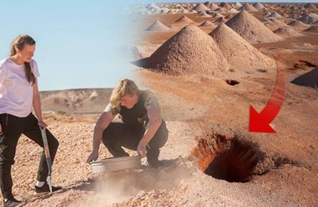 Avstraliya qəsəbəsinin sakinlərinin 60 faizi yerin altında yaşayır – FOTO