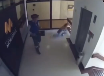 ŞOK OLAY: Ana övladını ölümün pəncəsindən son anda BELƏ XİLAS ETDİ - VİDEO