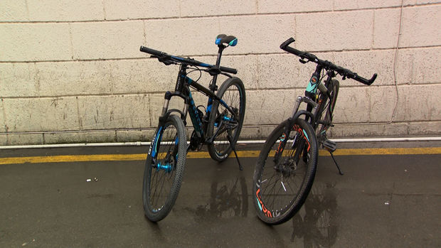 Bakıda velosiped oğurluğu kameraya düşdü - FOTO/VİDEO