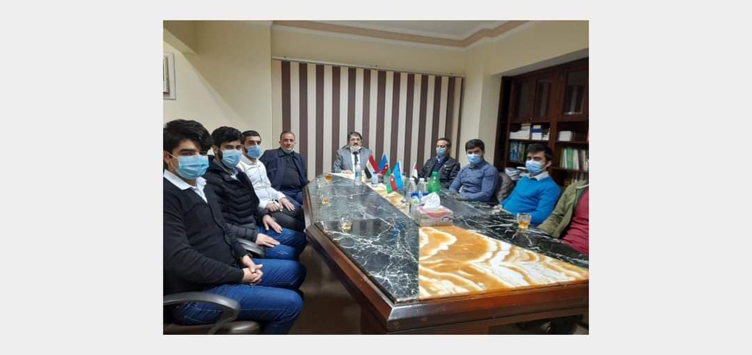 Qahirədə azərbaycanlı tələbələrlə görüş keçirilib