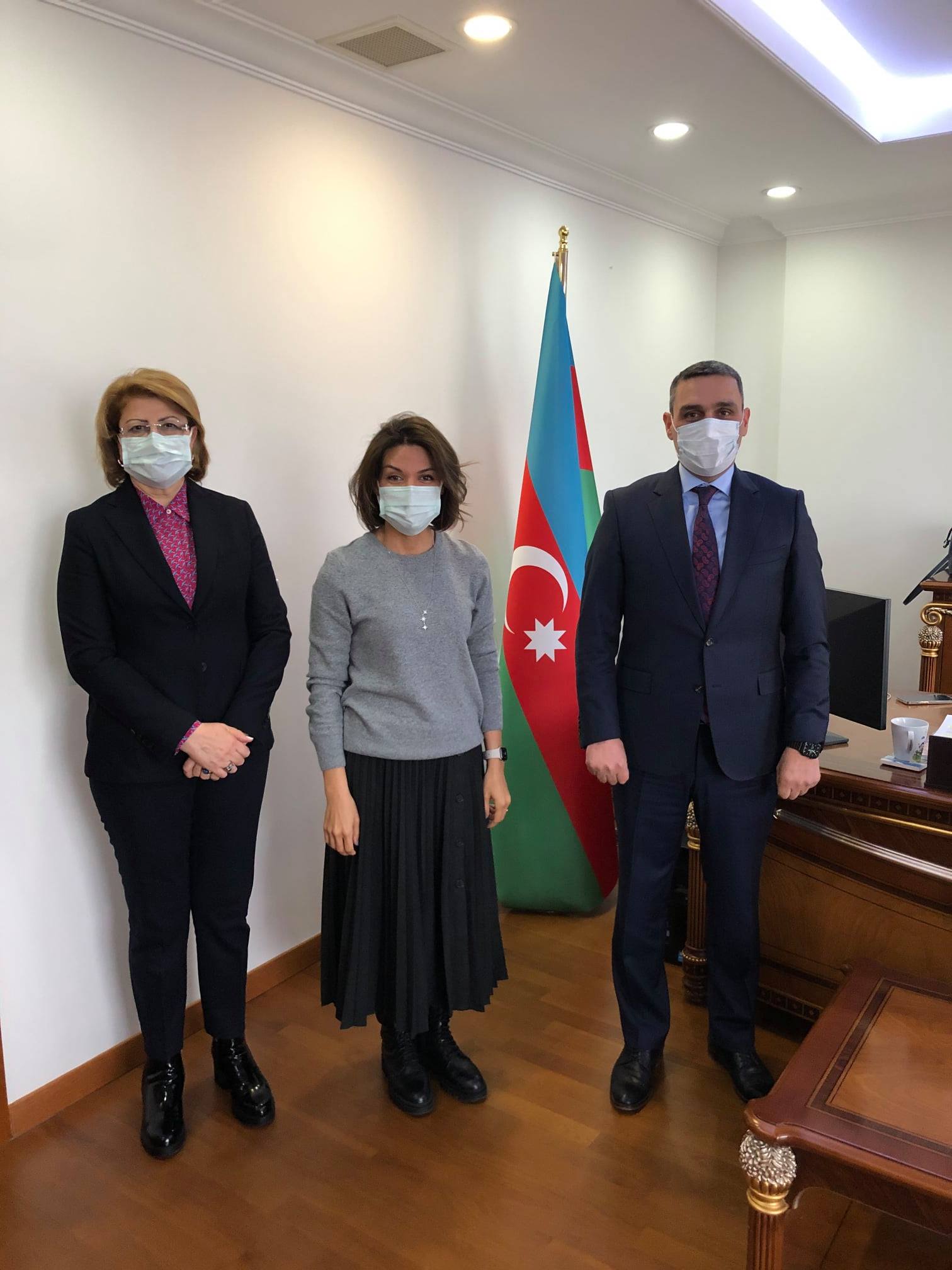 Mingəçevir Dövlət Universitetinin rektoru Azərbaycanın İstanbuldakı Baş konsulu ilə görüşüb