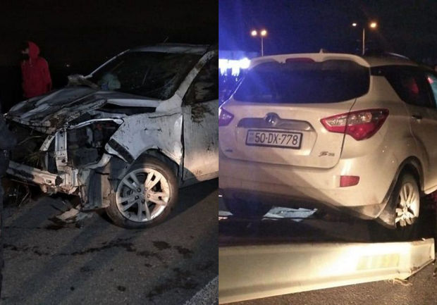 Bakıda sərxoş Türkiyə vətəndaşı qəza törətdi: Xəsarət alanlar var - FOTO