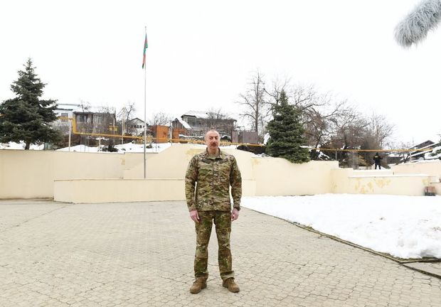 Prezident: “Füzuli – Hadrut avtomobil yolunun təməlqoyma mərasimi olacaq” - VİDEO