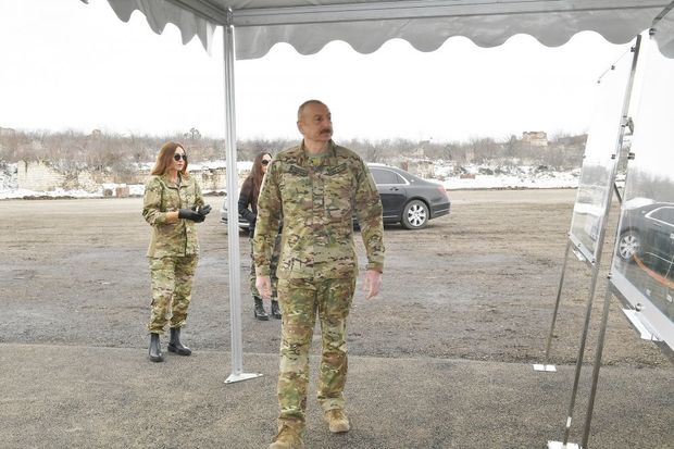 İlham Əliyev: “Tuğ erməni kəndi olsaydı, məktəbi dağıdardılar? Bura qədim Azərbaycan torpağıdır!” - VİDEO