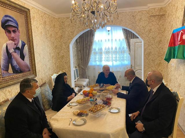 Nəsimi rayonunda İlaxır çərşənbəsi günü 3 şəhid ailəsinin mənzilinin əsaslı təmiri başa çatdırılıb