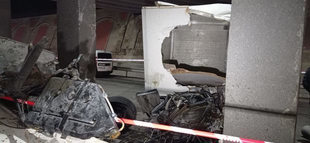 Тяжелое ДТП на трассе Баку - Гянджа - ФОТО