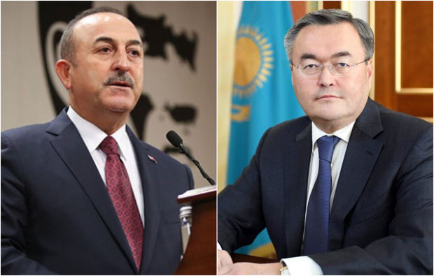 Türkiyə və Qazaxıstan XİN rəhbərləri Qarabağı müzakirə ediblər