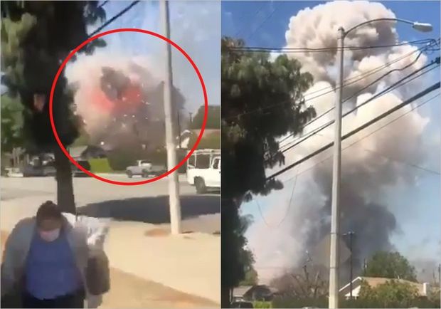 Yaşayış binasında “atəşfəşanlıq” iki nəfərin ölümünə səbəb oldu - VİDEO