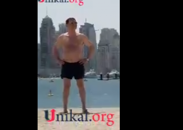 Nəcməddin Sadıkov Dubayda belə istirahət edir - VİDEO