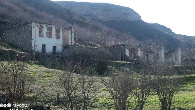 İşğaldan azad olunmuş daha bir kəndimizin görüntüləri - Video