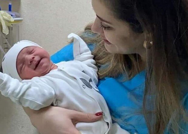 Vətən müharibəsi şəhidinin qız övladı doğuldu - FOTO
