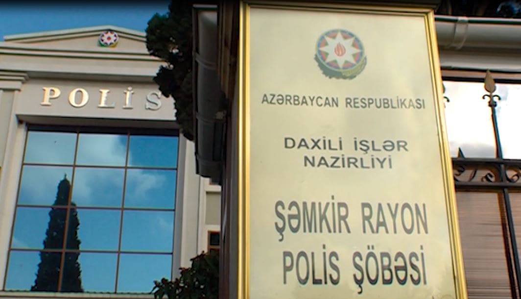 Polis oyun zallarından və inzibati binadan oğurluq edən şəxsi saxladı-FOTO