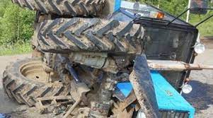 Gədəbəydə traktor aşdı, iki qardaş xəsarət aldı