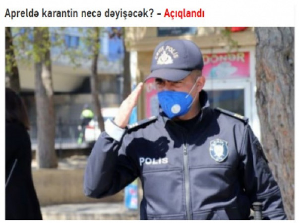 Apreldə karantin necə dəyişəcək? - Açıqlandı