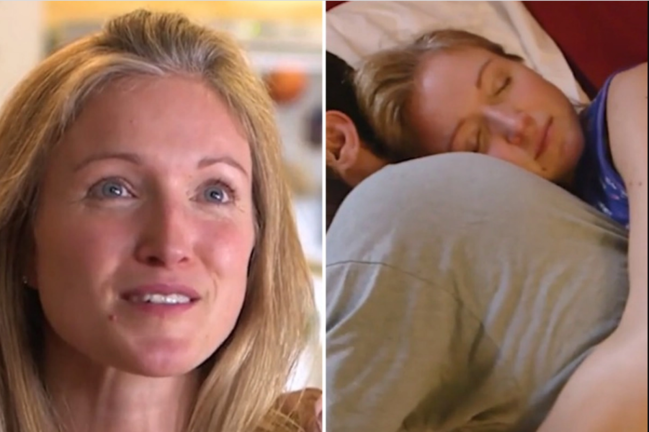 Ərli qadın qucaqlaşmaq üçün ADAM TUTDU - FOTO