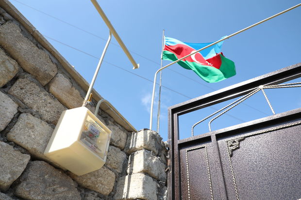 60-dan çox şəhid və qazi ailəsinin evinə qaz çəkilib - FOTO