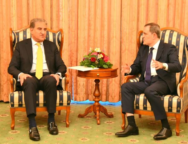 Azərbaycan və Pakistan XİN başçılarının görüşü keçirilib - FOTO