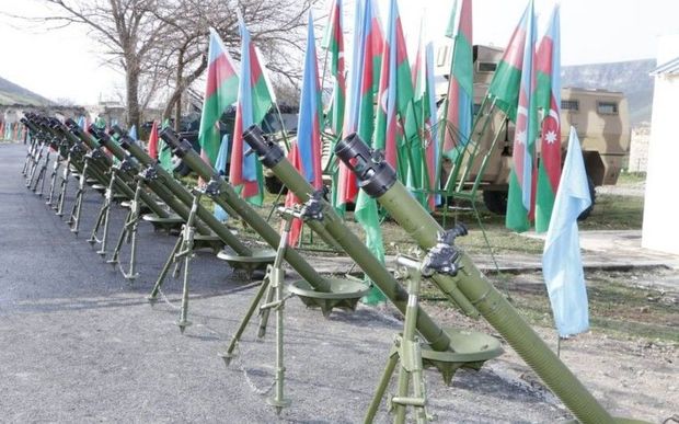 Ermənistanla sərhəddə yeni hərbi hissə fəaliyyətə başladı - FOTO