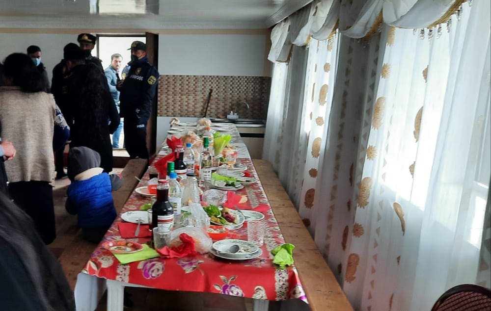 Gədəbəydə toy mərasimin keçirilməsinin qarşısı alınıb - FOTO