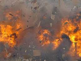 Samuxda partlayış oldu bir nəfər yandı