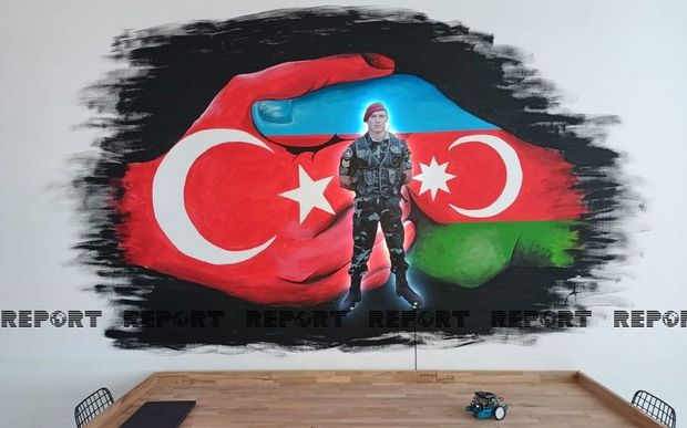 Türkiyədə texniki peşə məktəbində Mübariz İbrahimovun xatirəsi əbədiləşdirildi - FOTO