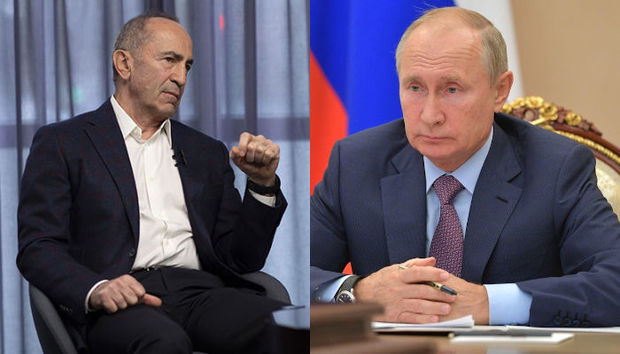 Putinlə Koçaryan arasında təkbətək müzakirə baş tutub