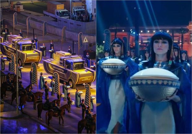 İlin ən möhtəşəm şousu: “Fironların qızıl paradı”na çəkilən xərc açıqlandı - FOTO/VİDEO