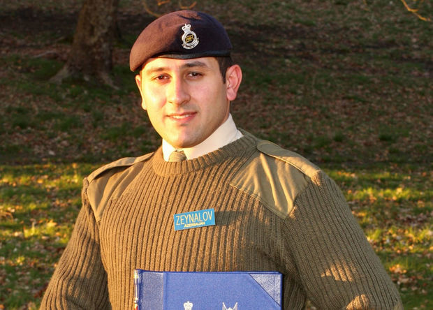 В Великобритании офицер азербайджанской армии удостоен премии