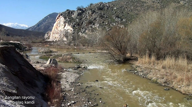 Zəngilanın Sarıqışlaq kəndindən görüntülər - VİDEO
