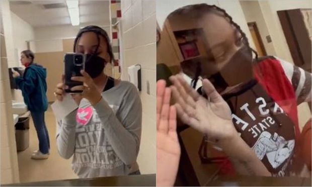 Soyunub-geyinmə otağında güzgünün arxasında gizli otaq aşkarlandı - VİDEO