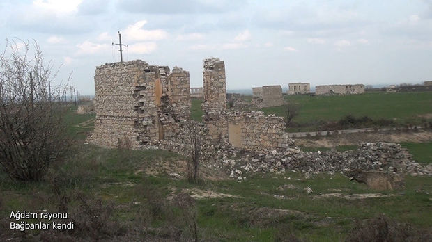 Ağdamın Bağbanlar kəndinin görüntüləri - VİDEO