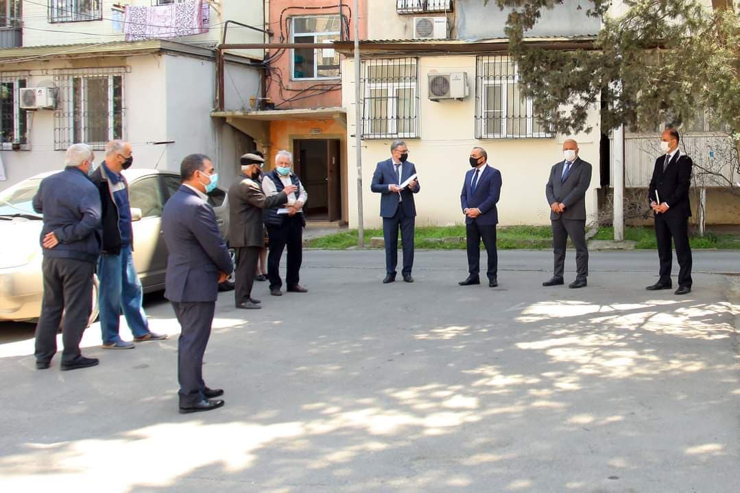 Azay Quliyev seçicilərlə görüş keçirib