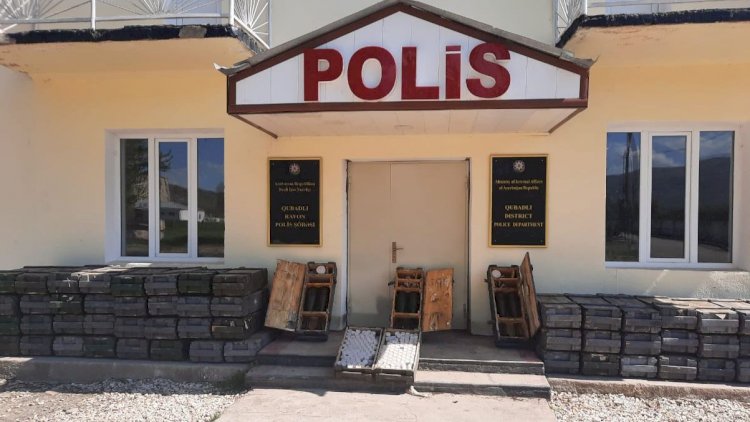 Qubadlıda ermənilərin atıb qaçdığı silah-sursat tapıldı